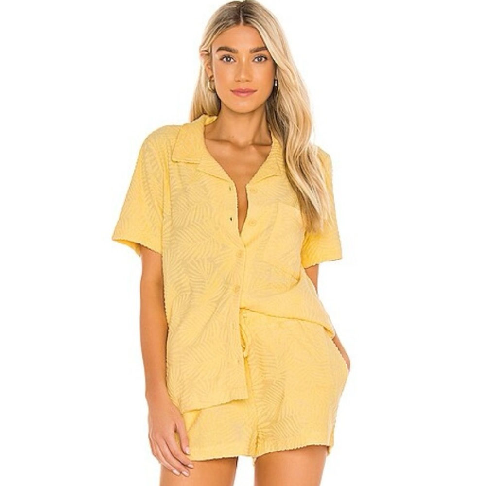 LSPACE Fronds Forever Cover Up/Lounge set 💛